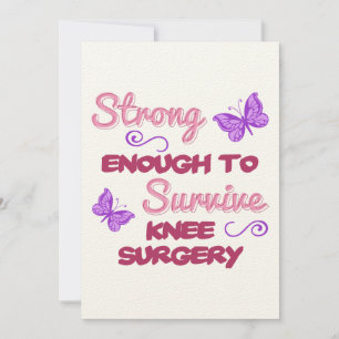 Knie Operation Strong