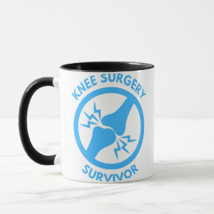 Knie-Operation Tasse