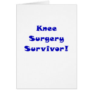 Knie-Operations-Überlebender