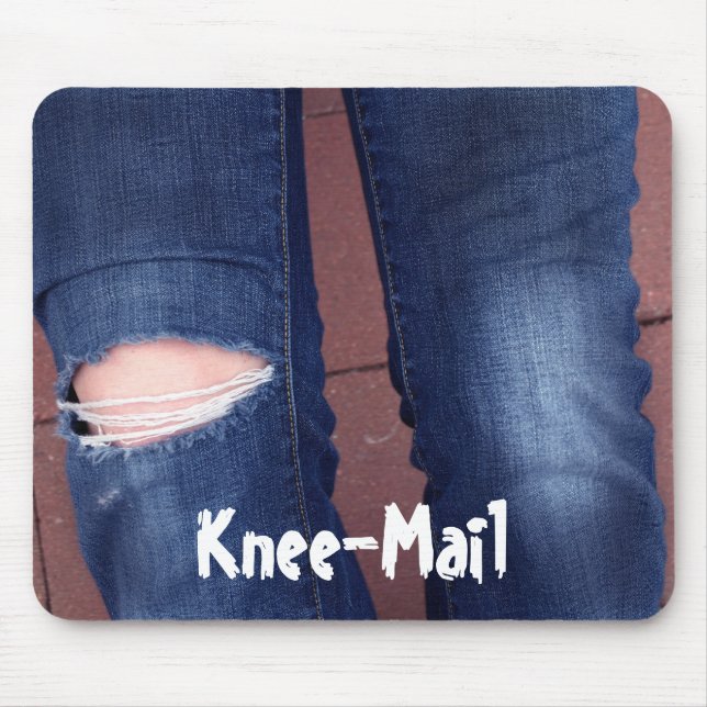 Knie-Post mousepad (Vorne)