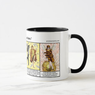 Knie-Tasse der Biene Tasse