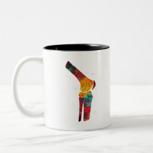 Knie Zweifarbige Tasse