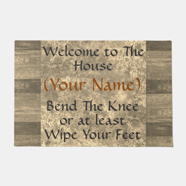 Kniebeuge Fußmatte (Vorderseite)