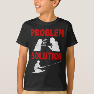 Kniebrettfahren Aquatisches Sportproblem Lösung Ho T-Shirt