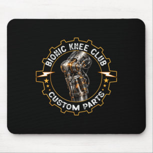 Knieersatz-Club_Lustiger Beitrag nach Knieoperatio Mousepad