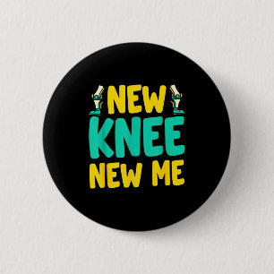 Knieersatz-Erholung Neues Knie Neues Ich Nach Su Button