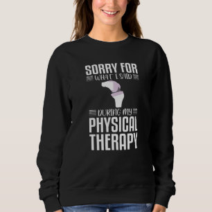 Kniegelenksersatz Inspiriert Knie Erholung Verwand Sweatshirt