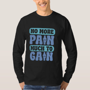 Knieoperation Erholung Knieoperationskleidung Knie T-Shirt