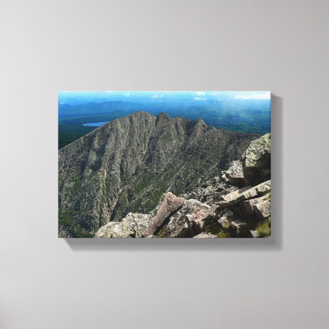 Knife Edge, Katahdin, Maine Leinwanddruck (Vorderseite)