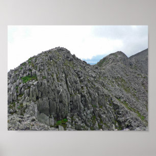 Knife Edge trail, Baxter Staat Park, Maine Poster