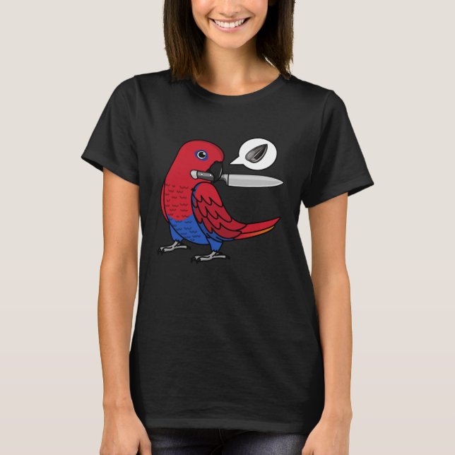 Knife Parrot Will Samen I Eclectus T-Shirt (Vorderseite)