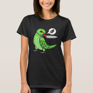 Knife Parrot Will Samen I Green Indian Ringneck T-Shirt