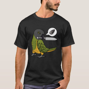 Knife Parrot Will Samen in Senegal T-Shirt