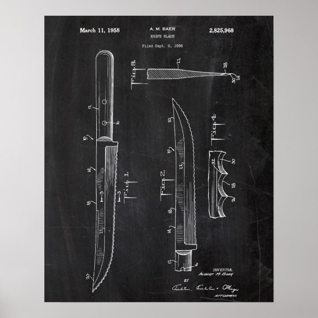 Kniff-Patent Poster (Vorne)