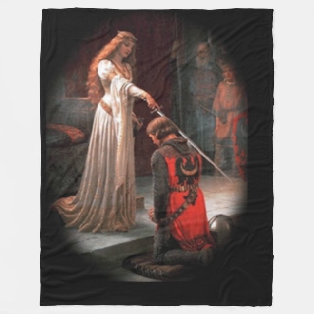 KNIGHED FLEECEDECKE (Vorderseite)