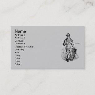 Knight Business Card Visitenkarte