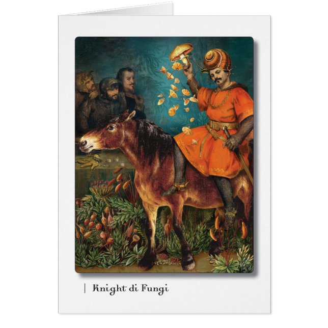 Knight di Fungi Tarot (Vorne)