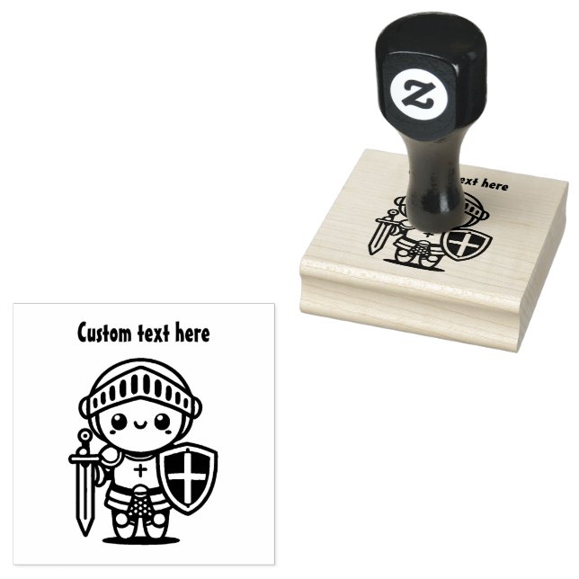 Knight Gummistempel (Stempel)