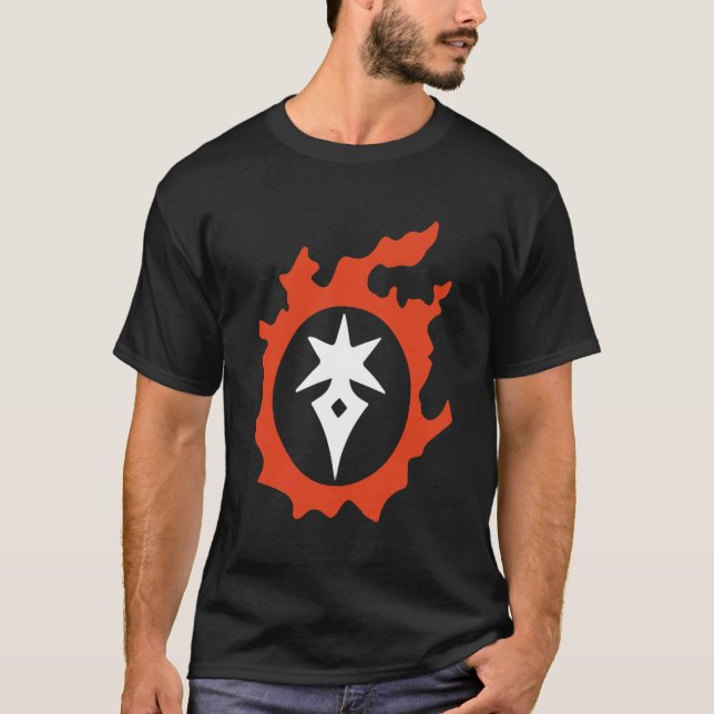 Knight of Darkness  Warriors of Light & Darkness P T-Shirt (Vorderseite)