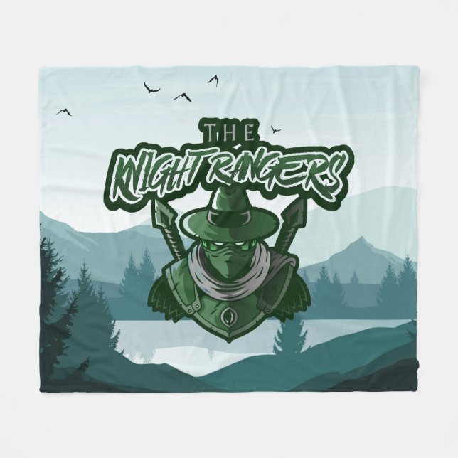 Knight Rangers Fleece Blanket (2023-2024) (Vorderseite (Horizontal))