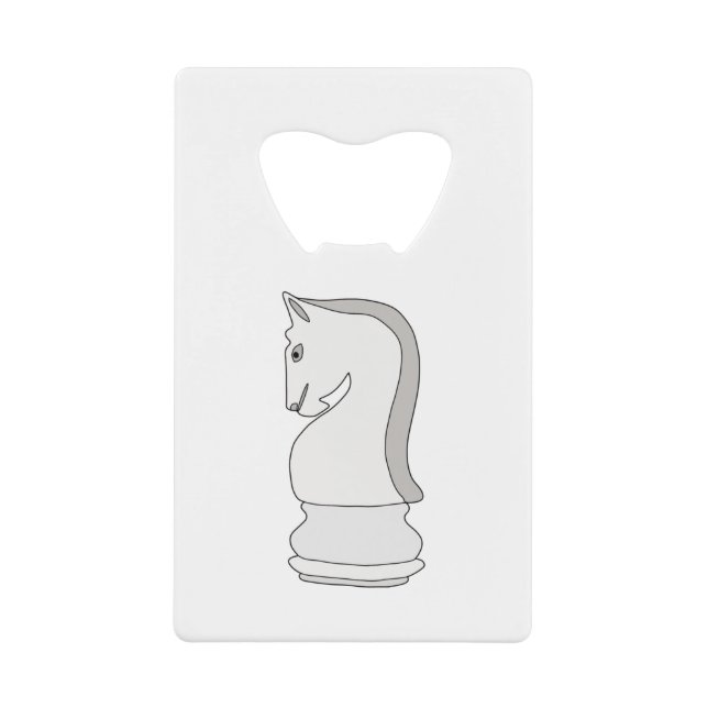 Knight Schach Geldbeutel Flaschenöffner (Vorderseite)