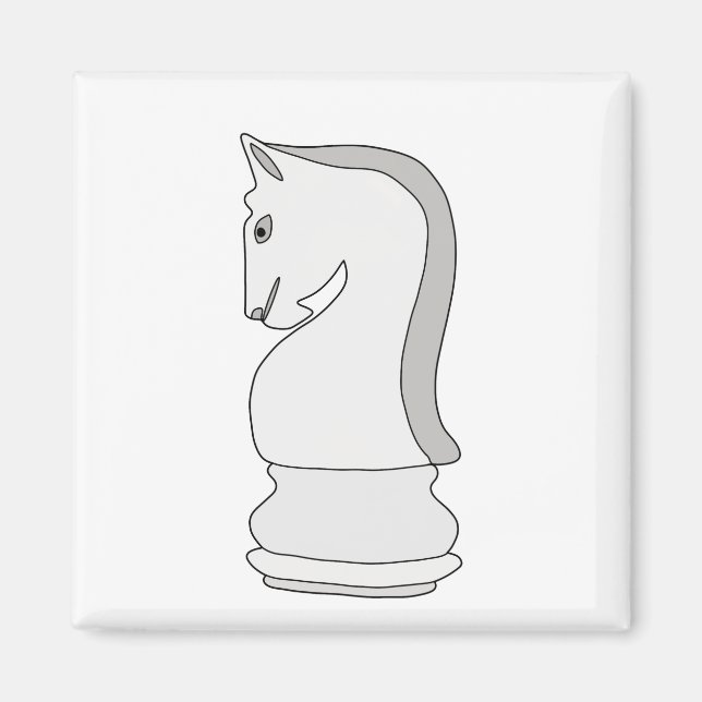 Knight Schach Magnet (Vorne)