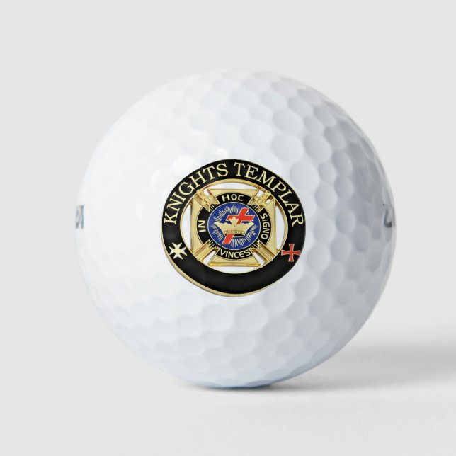 Knight Templar Golfball (Vorderseite)