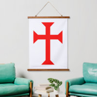 Knight Templar Hanging Tapestry