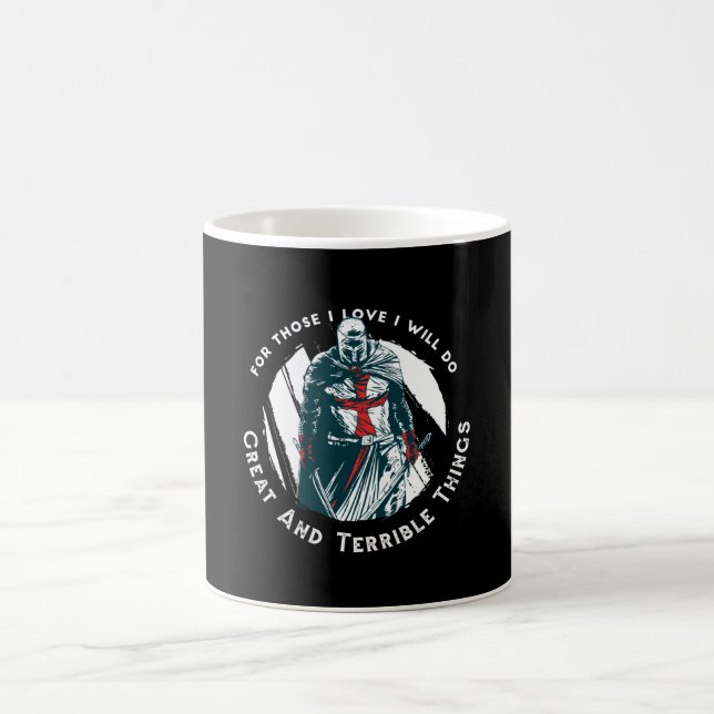 Knight templar kaffeetasse (Mittel)
