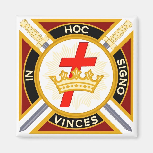 Knight Templar Magnet (Vorne)