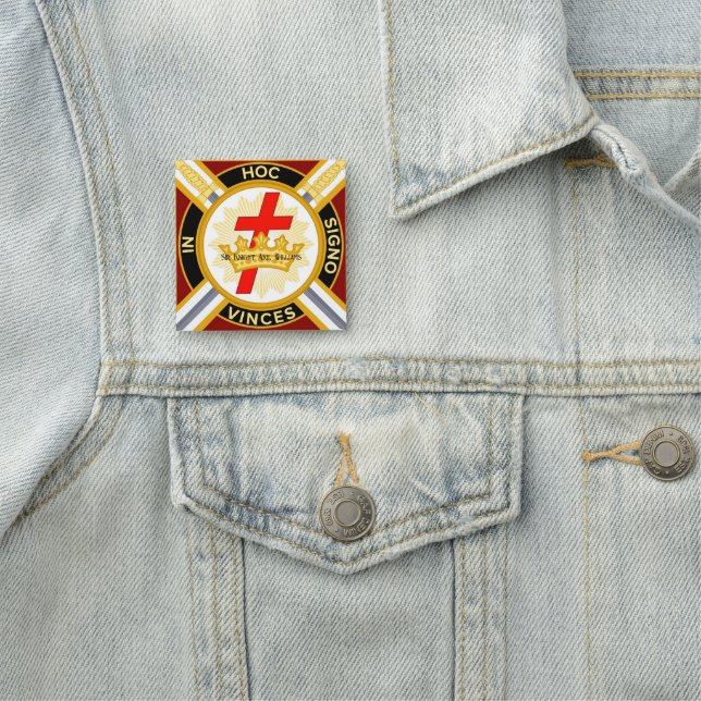 Knight Templar Namensschild (Beispiel)