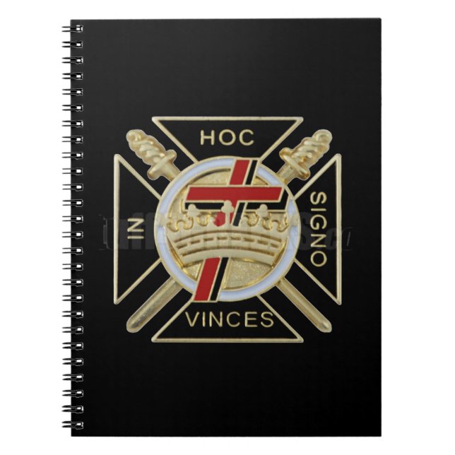 Knight Templar Notizblock (Vorderseite)