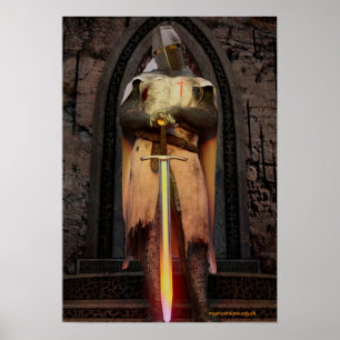 Knight Templar Poster