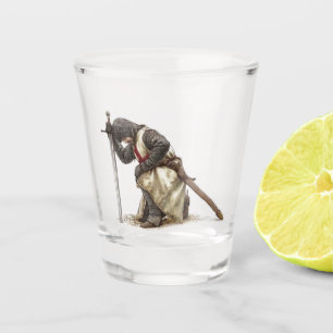 Knight Templar Schnapsglas