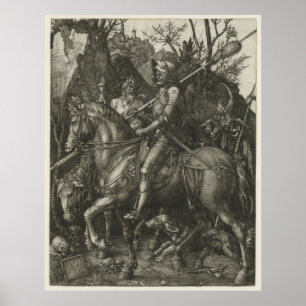 KNIGHT, TOD UND DEVIL VON ALBRECHT DÜRER POSTER