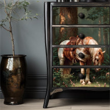 Knightcore Warhorse | Ritterpferd im Wald