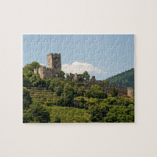 Knight's Castle in Wachau Austria Puzzle (Horizontal)