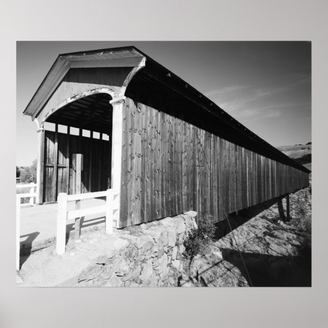Knight's Ferry Bridge Poster (Vorne)