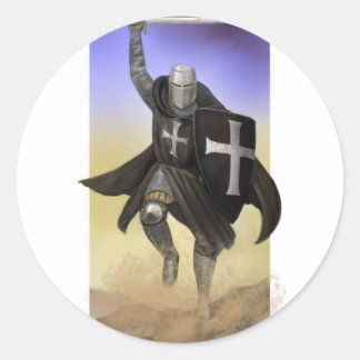 Knights Hospaller Runder Aufkleber