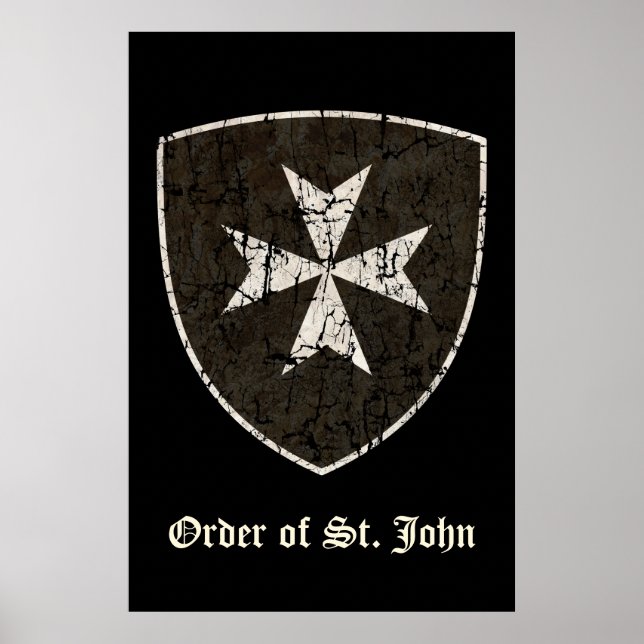 Knights Hospitaller Cross, Not Poster (Vorne)