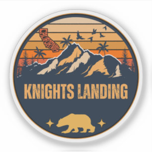 Knights Landing, Kalifornien Aufkleber