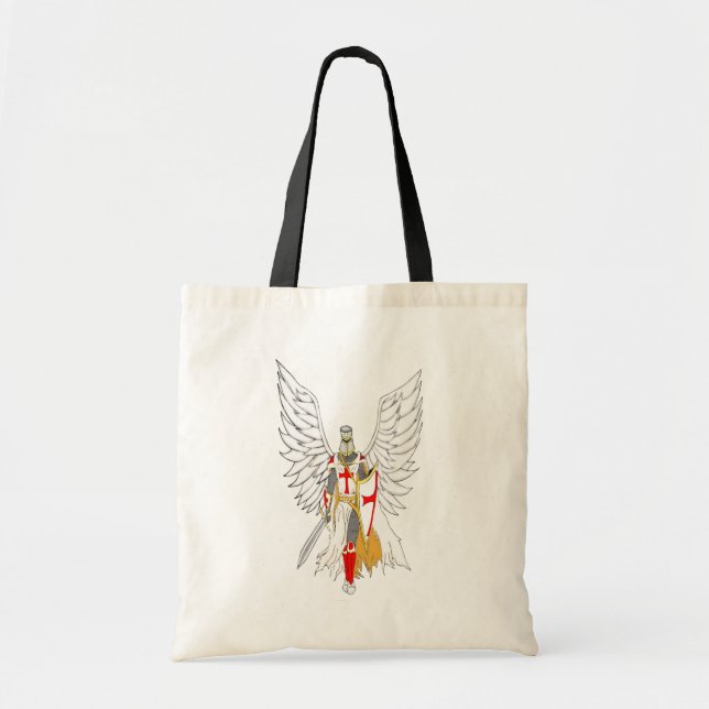 Knights Templar Angel Tragetasche (Vorne)
