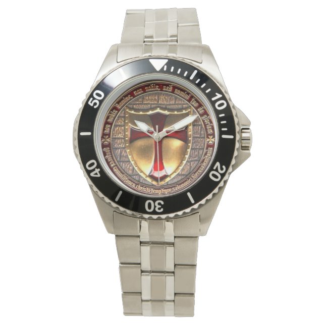KNIGHTS TEMPLAR ARMBANDUHR (Vorderseite)