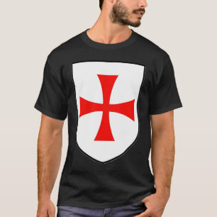 Knights Templar Flagge Orden des Salomon-Tempels A T-Shirt