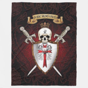 KNIGHTS TEMPLAR FLEECEDECKE