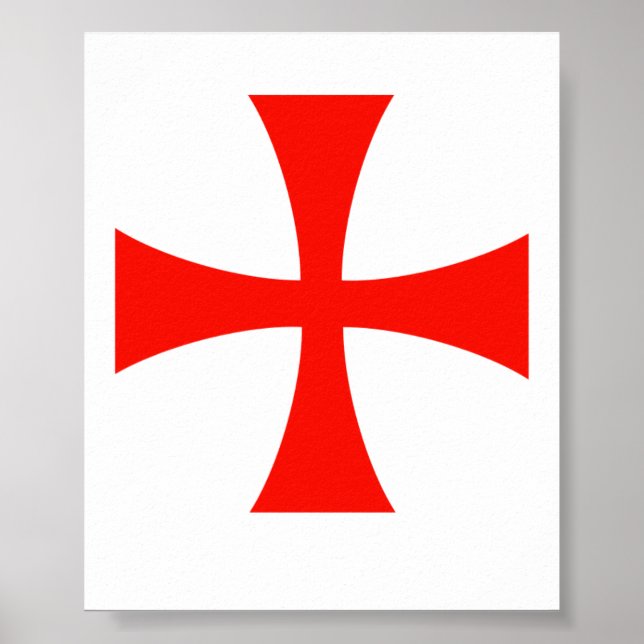 Knights Templar Image Poster (Vorne)