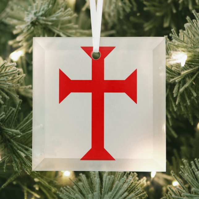 Knights Templar Ornament Aus Glas (Insitu)