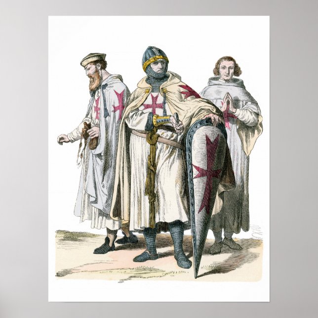 Knights Templar Poster (Vorne)