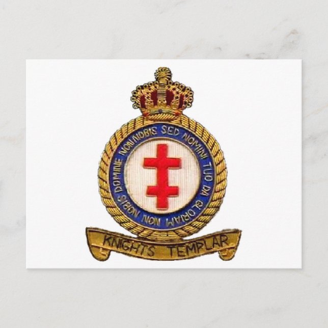 KNIGHTS TEMPLAR POSTKARTE (Vorderseite)