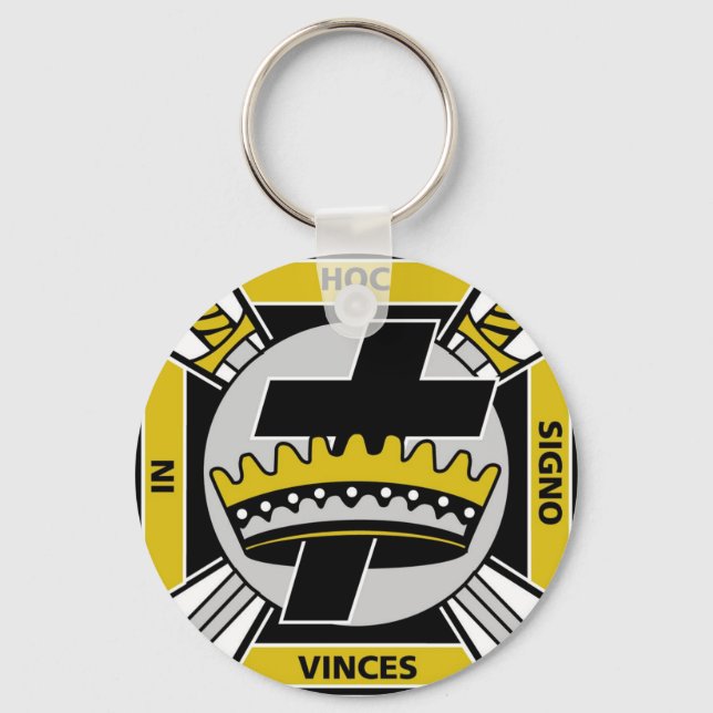 Knights Templar Schlüsselanhänger (Vorderseite)
